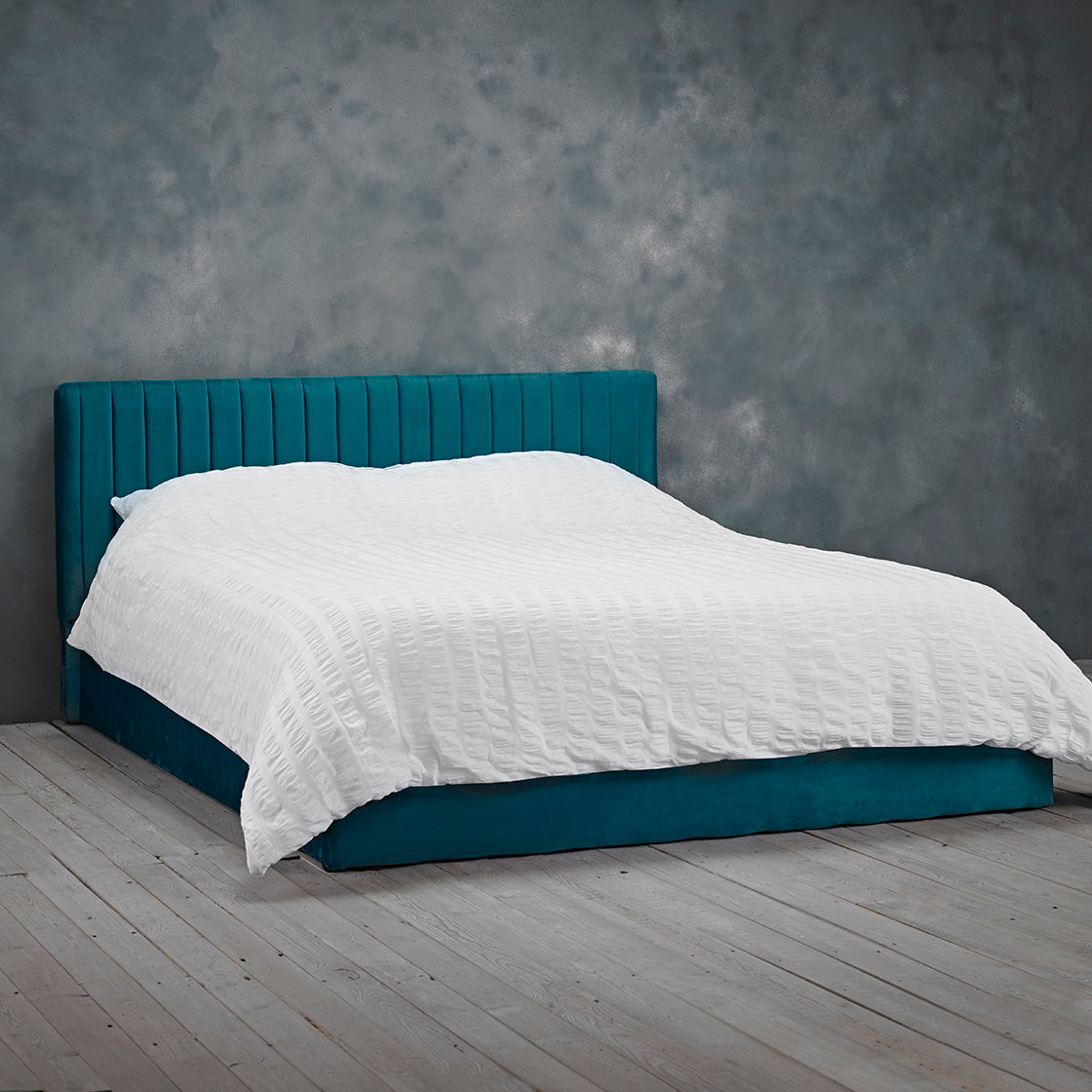 Berlin Teal Kingsize Bed