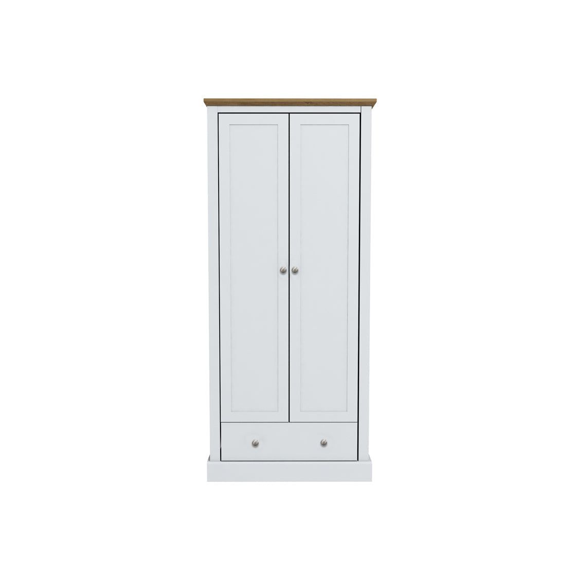 Devon 2 Door Wardrobe White