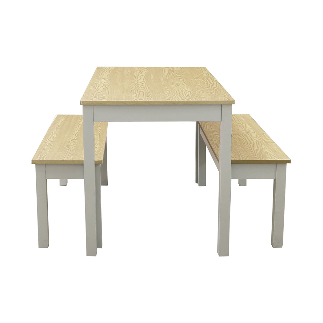 Ohio Dining Set Oak-Grey